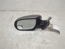 2010 KIA RIO LEFT DOOR WING MIRROR IN SILVER MK2/JB 5 DOORS HATCHBACK 00120613