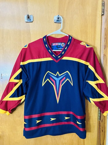 CCM NHL Atlanta Thrashers Youth L/Xl Jersey - Picture 3 of 8