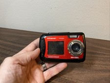 Polaroid iXX090 Dual Screen Shock  Waterproof 20MP Digital Camera Red Works 6 