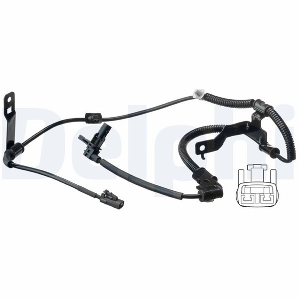 Abs Sensor Raddrehzahl Delphi SS20532 FüR Fj Carens Un Kia 3 GroßRaumlimousine 1-image