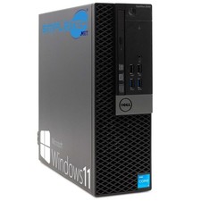 Dell 5040 SFF I3 Desktop PC 8GB 120GB Windows 11 SSD M2 Business Office
