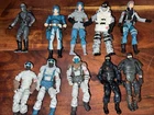 GI JOE Cobra Figure Lot (10) Arctic Assault, Tele/Neo Viper, Snow Serpent, Fire