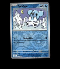 Cubchoo - 025/086 - Black Bolt - Reverse Holo Near Mint Pokemon Card TCG