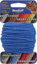 Needloft Plastic Canvas Yarn, 20 yards - Royal Blue