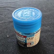 Tamiya LP-81 Blue Lacquer Paint 10ml Jar Acrylic/Lacquer Compatible Plastic