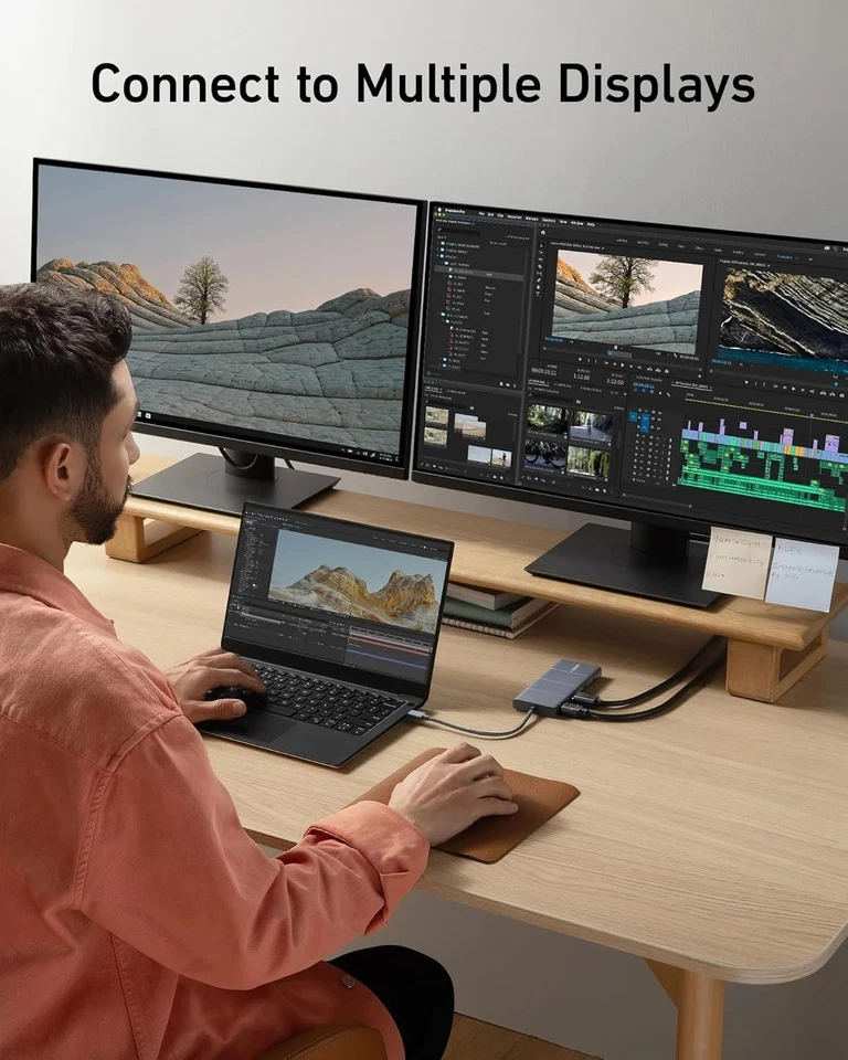 Anker 565 USB-C Hub (11-in-1) 10Gbps High Speed ​​Data Transfer 4K HDMI Port - Image 4 of 4