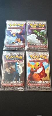 Artset 4 Booster Schwarz & Weiß Emerging Powers Neu Versiegelt (FR) - 2011 -