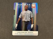 2012 PANINI DONRUSS ELITE CHANDLER JONES ROOKIE ASPIRATIONS DIE-CUT 1/1 PATRIOTS