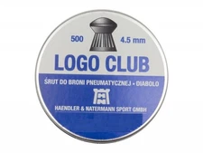H&N Logo Club pellets .177 cal. 4.5 mm 4.50 500 pcs 0.49 g 7.56 grains pellets