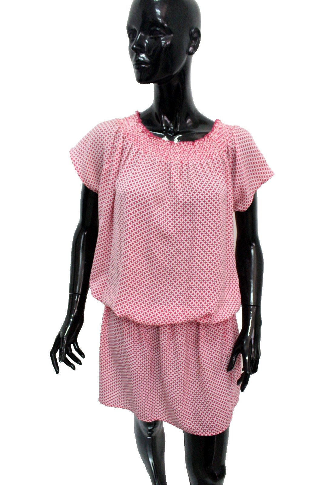 LIU JO Vestito Donna Taglia M Abito Logo Dress Woman Tubino Fucsia Estivo