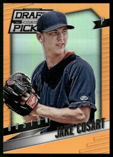 Jake Cosart 2014 Panini Draft Picks #9 Prizms Orange #/60 Boston Red Sox