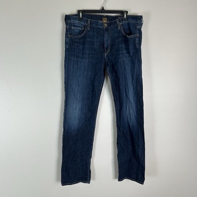 Citizens of Humanity Sid Regular Straight Mens 38 Dark Blue Denim Jeans USA