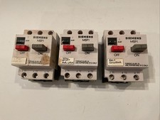 This is a Lot of 3 Siemens  MSP1 - They are MSP10E, MSP10F & a MSP10J