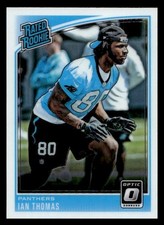 2018 Donruss Optic #190 Ian Thomas Rookie Carolina Panthers