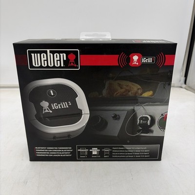 Weber 7204 iGrill 3 Bluetooth Connected Grill Thermometer NEW SEALED
