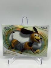 2025 Topps Chrome Disney SLINKY DOG Toy Story White Refractor /30
