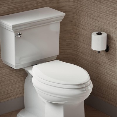 Kohler Cachet Elongated Slow Close Toilet Seat with Soft Close Ready Latch