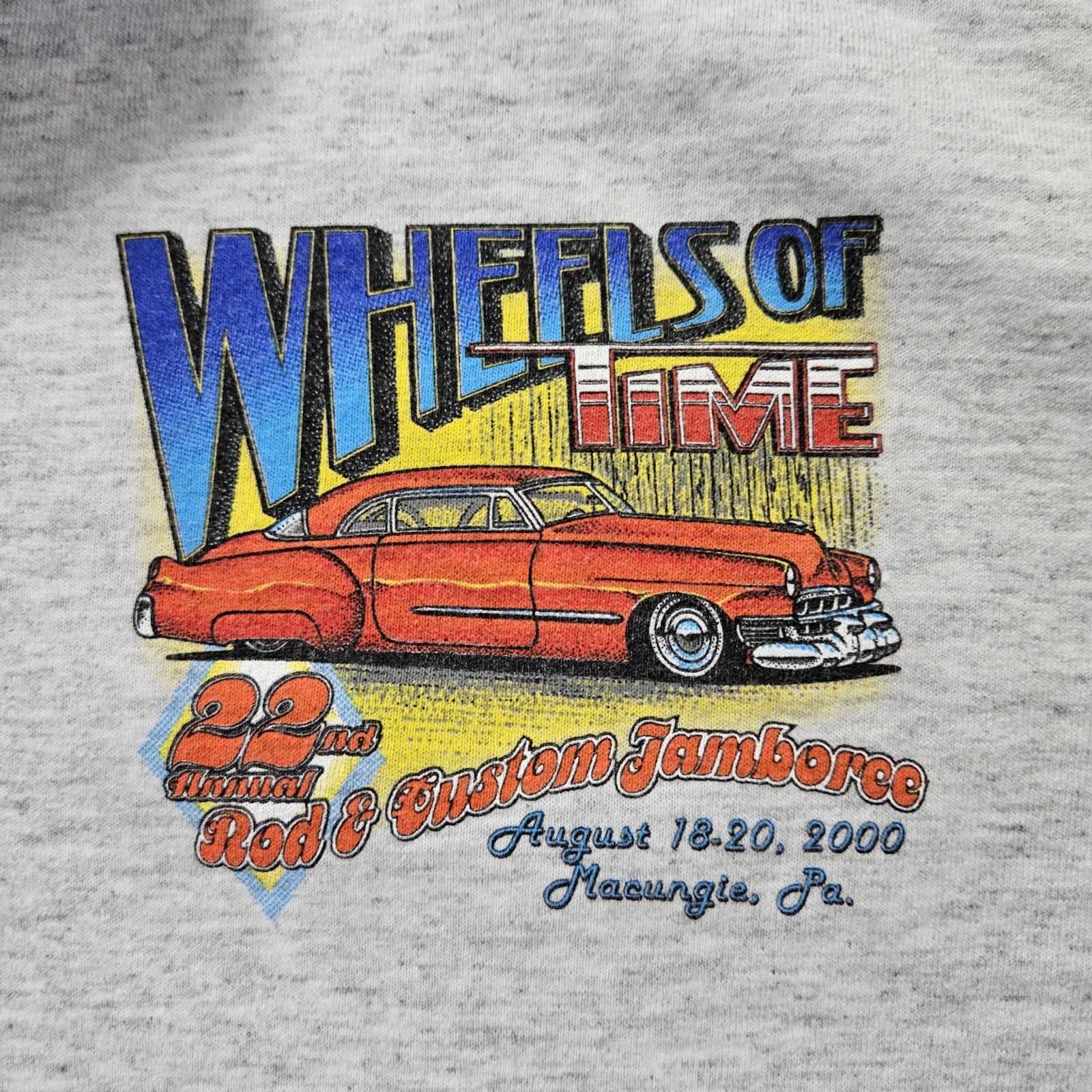 Wheels Of Time Collared Shirt Lot (2) 2000 Rod & … - image 12