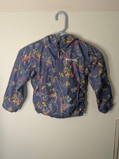 Columbia Girls' Hollytree Trail Reversible Jacket - XXS 4/5 - Blue