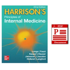 Harrison's Principles of Internal Medicine  (Vol.1 & Vol.2) 22nd Edition