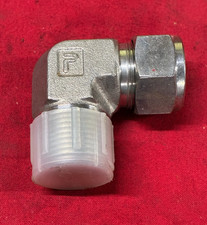 PARKER STAINLESS STEEL 3/4" SWIVEL PIPE 90° ELBOW ADAPTER 316 TB48