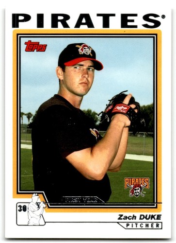 2004 Topps Zach Duke Rookie Pittsburgh Pirates #325 | eBay