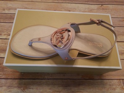 michael kors aubrey charm sandals