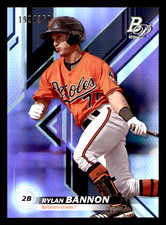 2019 Bowman Platinum Rylan Bannon Top Prospects Purple #TOP-68 -/250 - Orioles