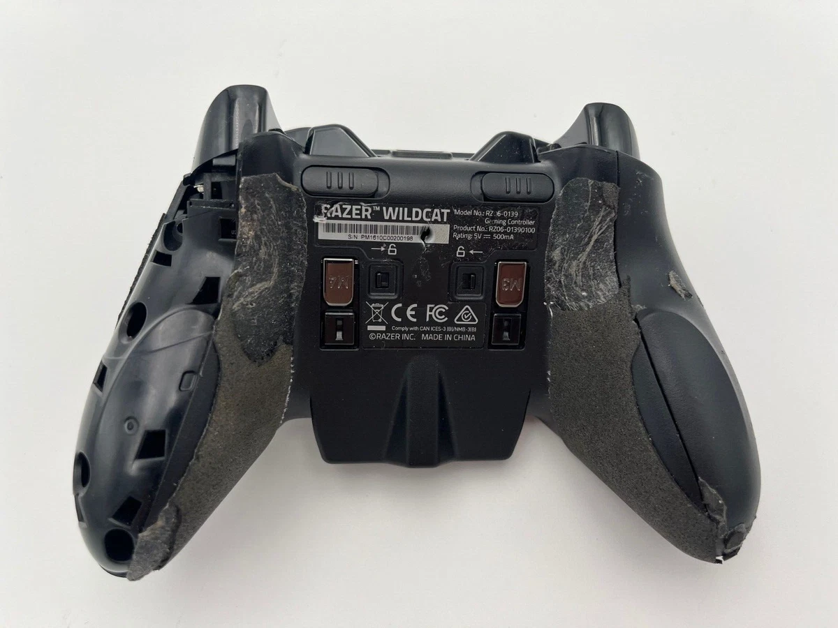 Razer Wildcat Xbox One Series Controller RZ06 0139 UNTESTED