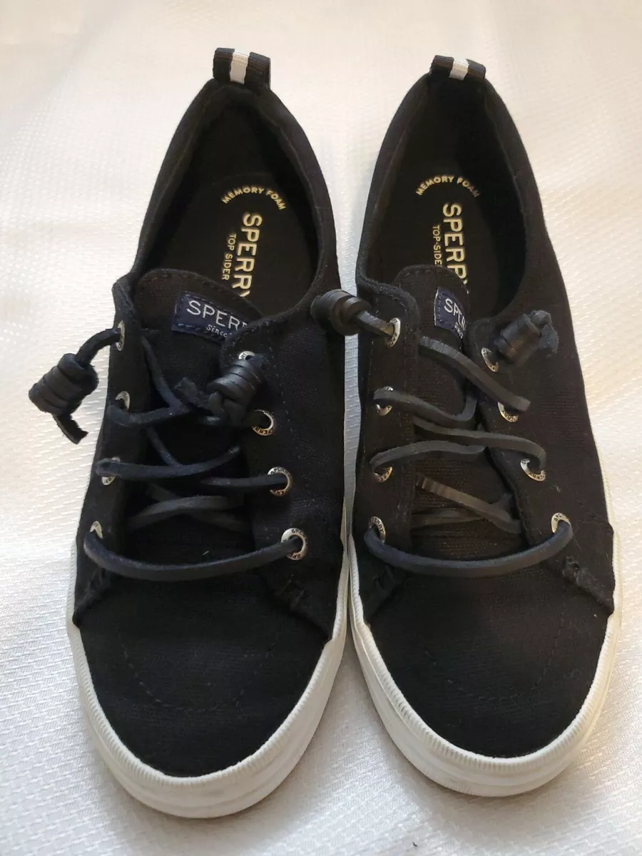 Sperry crest vibe sneaker black new arrivals