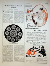 1928 Bay State Fishing Co. Always Fresh Never...