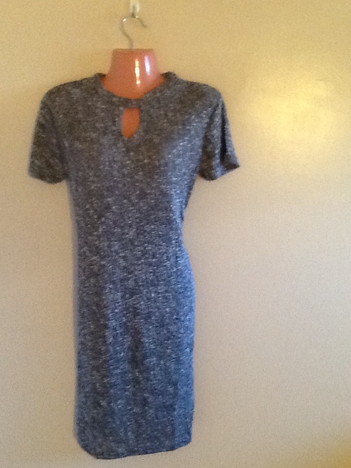 Women's Short Sleeve Black Knitted Shift Dress | eBay Women's Short Sleeve Black Knitted Shift Dress | eBay