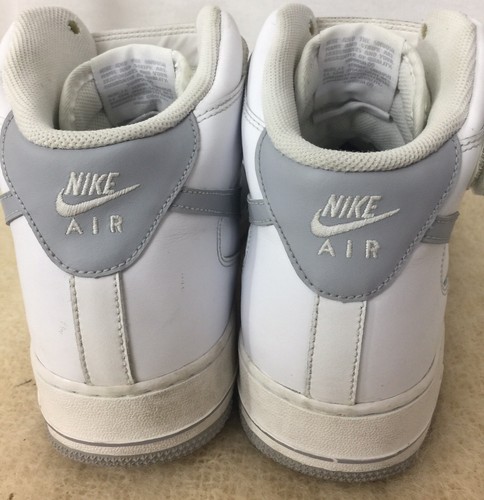 Nike Air Force 1 #315123-106 Mens US Size 11.5 EUR 45.5 White - Picture 11 of 12