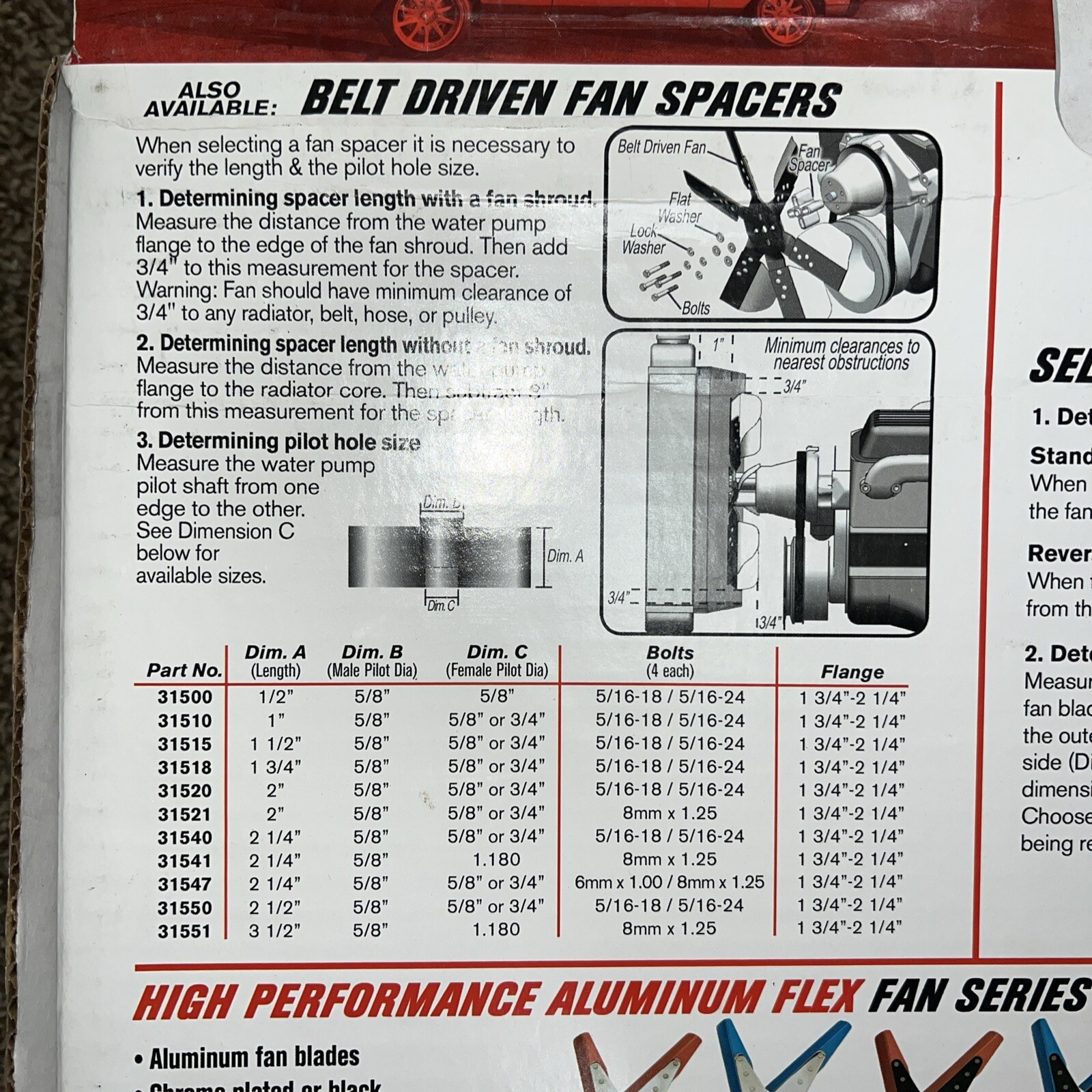 Derale 45,7cm Edelstahl Flex Fan - Heavy Duty Lüfter 18 Zoll