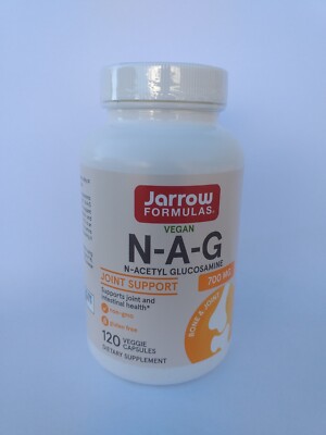 Jarrow Formulas N-A-G, N-Acetyl Glucosamin, 700 mg, 120 Veggiekapseln