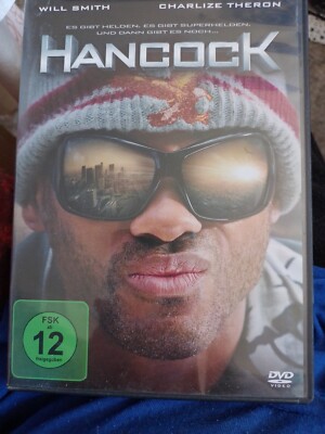 Hancock - Superhelden-Action m. Will Smith u. Charlize Theron / DVD Gebraucht 