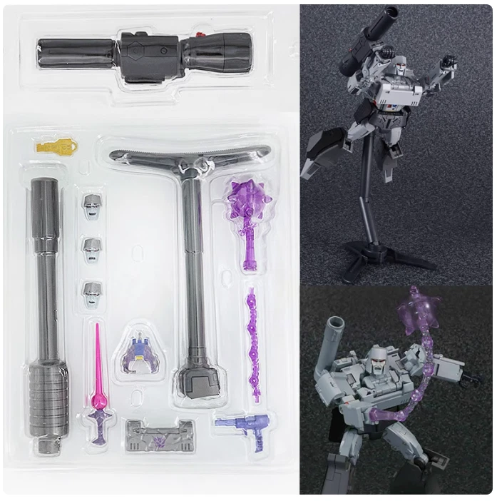 New 10" Deformable Robot Masterpiece MP36 Megatron Decepticons Action Figure Toy - Image 3 of 4