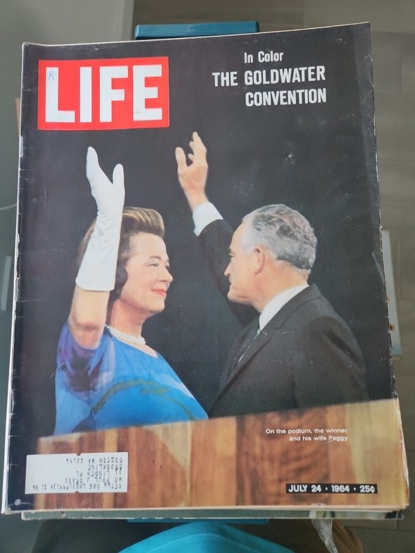 Life Magazine July 24 1964 Birthday  Present GOP Convention