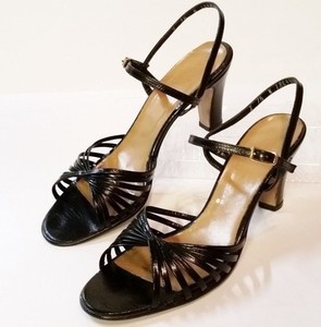 Women's JOYCE size 7.5 N California leather sandal strappy heels | eBay