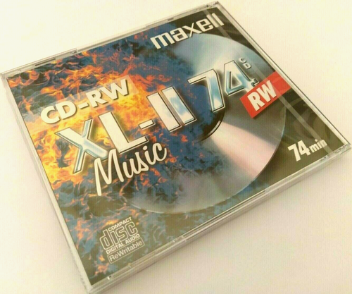 Maxell CD-RW74 / XL-II 74 CD-RW - 10 PACK Audio Music CD RW RE-WRITABLE Discs - Picture 5 of 9