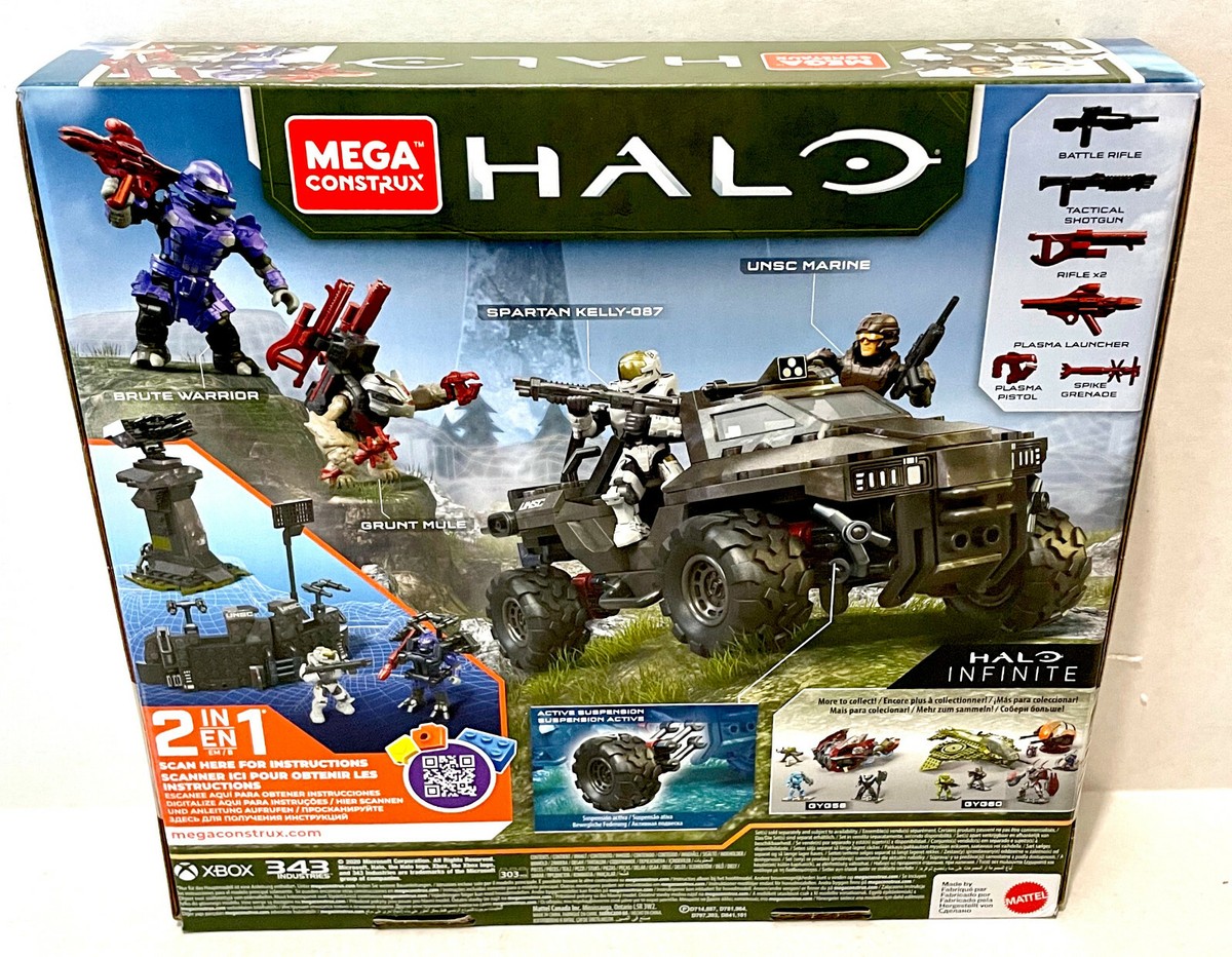 x) MEGA Construx Halo Infinite UNSC Razorback Blitz (GYG59) (NISB