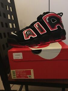 nike air more uptempo crimson