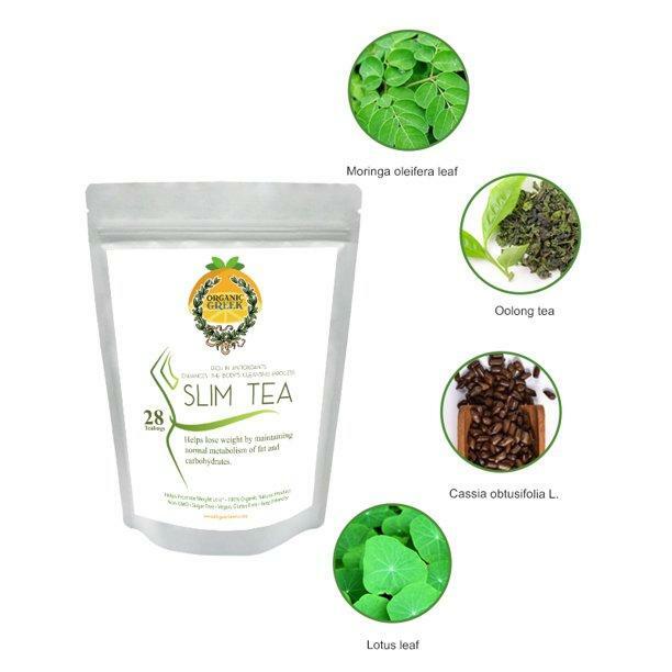 Organic Greek 28 Day Detox Best Weight Loss Slimming Tea, Detox, Cleanse