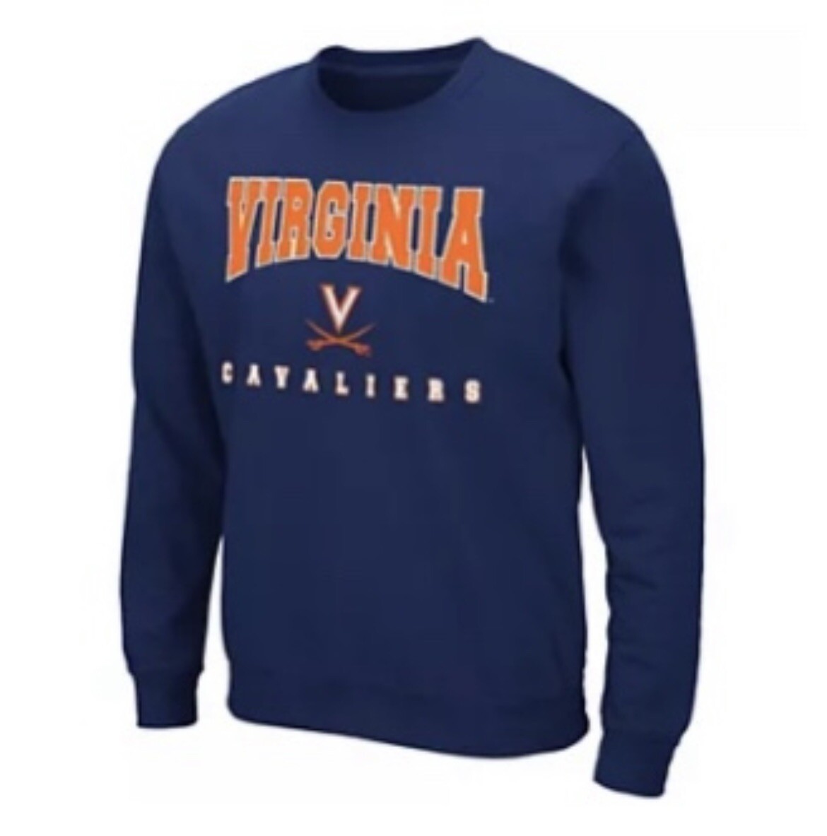 NCAA Virginia University Cavaliers College Sweatshirt Blue Men’s Size 2XL NEW