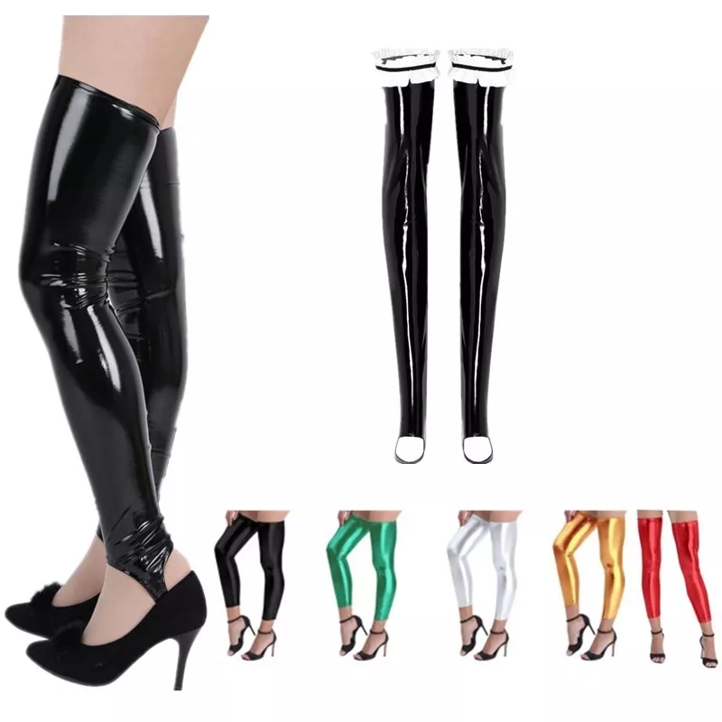 Latex Rubber Stirrup Stockings by Vex Clothing - Vex Latex