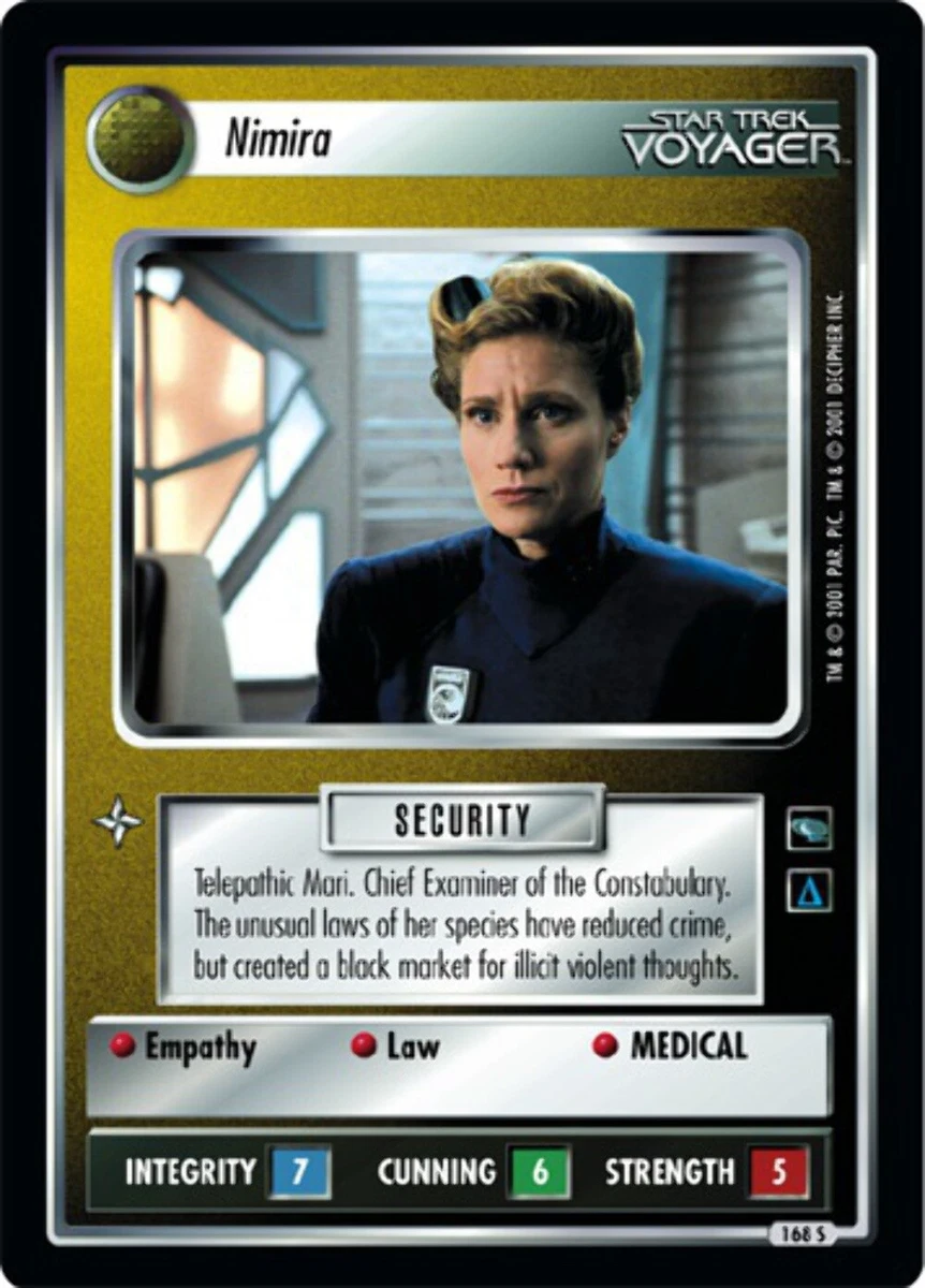 Nimira - Voyager - Star Trek CCG 1E STCCG | eBay