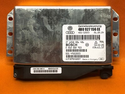 PROGRAMMED PLUG & PLAY 04 A6 TRANSMISSION CONTROL AT 4B0 927 156 EE TCM TCU