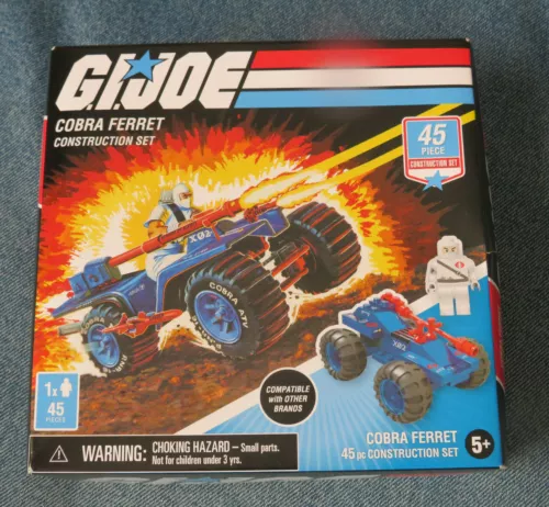GI Joe Cobra Ferret & Storm Shadow 45 Pc Construction Set