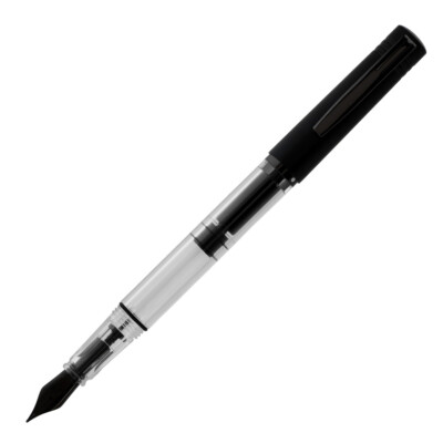 Monteverde USA MP1 Fountain Pen in Black Noir - Broad Nib - NEW in Box