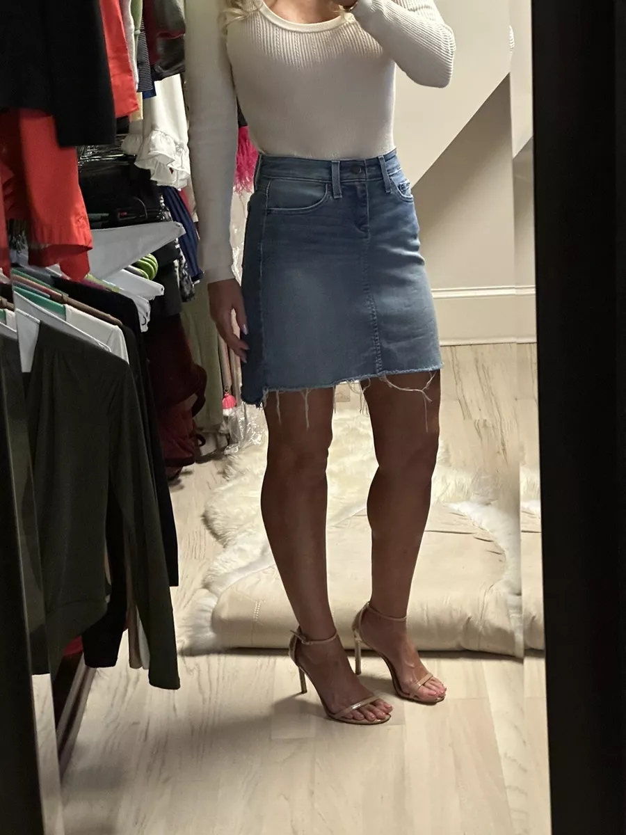 Denim skirt clubbing clearance outfit